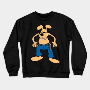 Gunslinger Rabbit Crewneck Sweatshirt